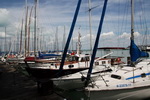 Segelboote am Balaton nahe unserem Ferienhaus in Ungarn